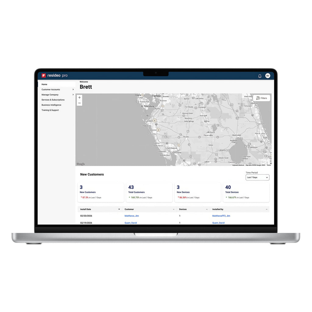 Pro-IQ-Security - Device Home (Laptop) - front