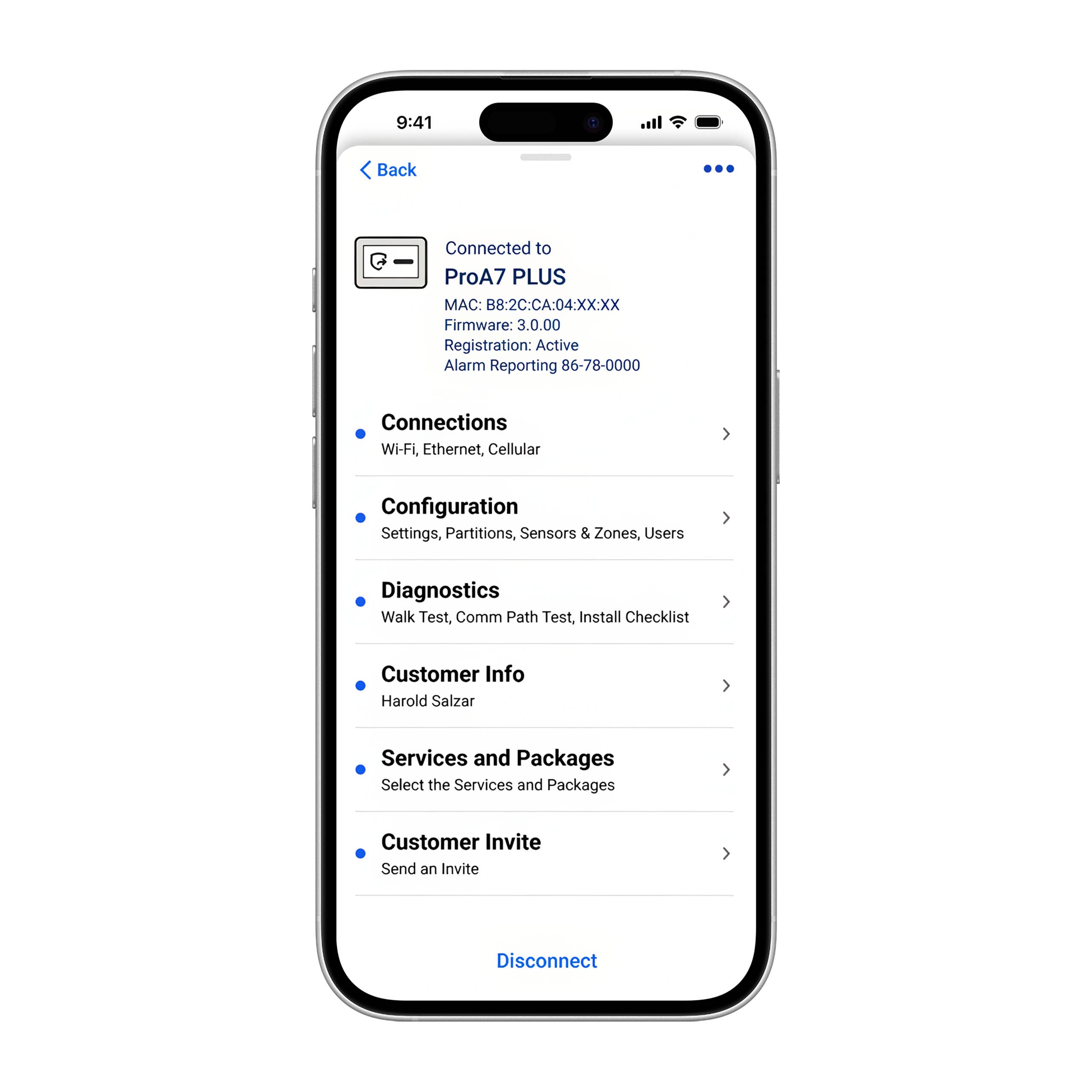 Pro-IQ-Security - Panel - Front - phone screen